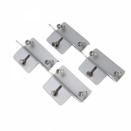 Set of 4 solar panel brackets for roof or surface mounting - 4Boats