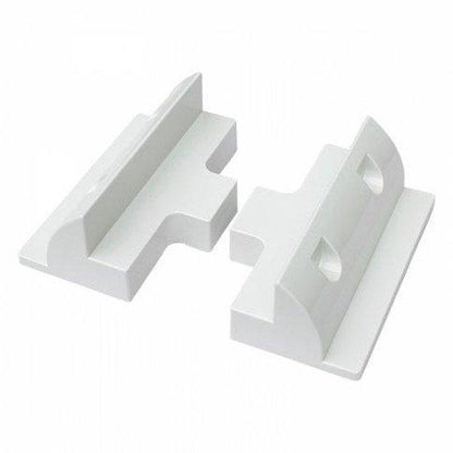 Solar panel mounting set with corner brackets, side brackets and a waterproof cable gland - 4Boats