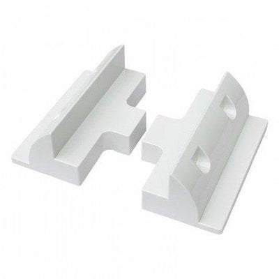 Solar panel mounting set with corner brackets, side brackets and a waterproof cable gland - 4Boats