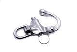 Spinnaker snap shackle 70mm and 87mm quick release A4 316 stainless steel - 4Boats