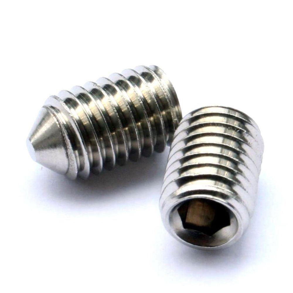 Stainless steel grub screws M6 x 6mm 316 A4 marine grade - 4Boats