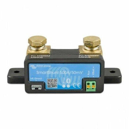 Victron 500A 12V/24V/48V Battery Monitoring SmartShunt with Bluetooth