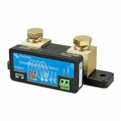 Victron 500A 12V/24V/48V Battery Monitoring SmartShunt with Bluetooth