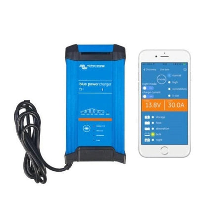 Victron Blue Smart IP22 Charger 12/30 (3) 230 UK - Solarika.co.uk