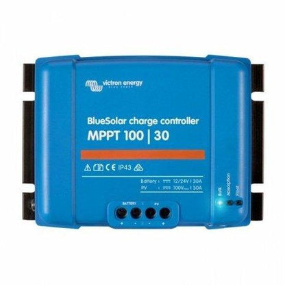 Victron BlueSolar MPPT 100/30 30A solar charge controller for solar panels up to 440W (12V) / 880W (24V) up to 100V - 4Boats