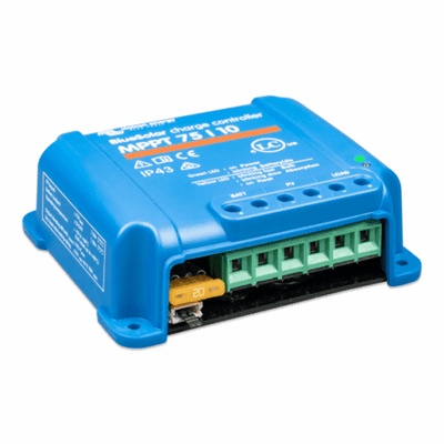 Victron Bluesolar Mppt 75/10 10a Solar Charge Controller For Solar Panels Up To 145w (12v) / 290w (24v) Up To 75v - 4Boats