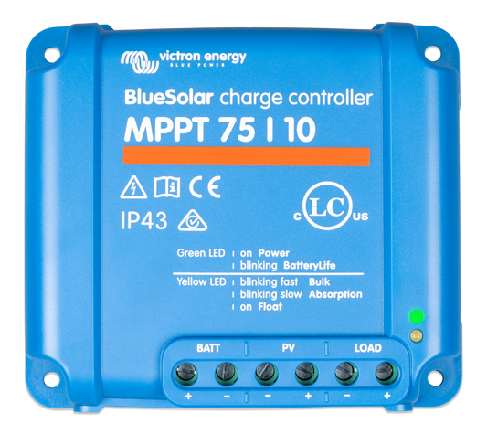 Victron Blue Solar Charge Controller MPPT 75/10, 75/15,100/15 & 100/20
