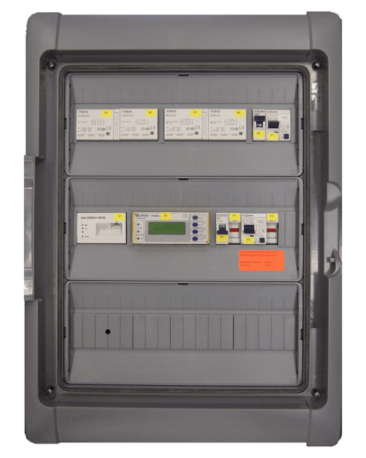 Sunny Island Battery Backup Distribution Switch Box